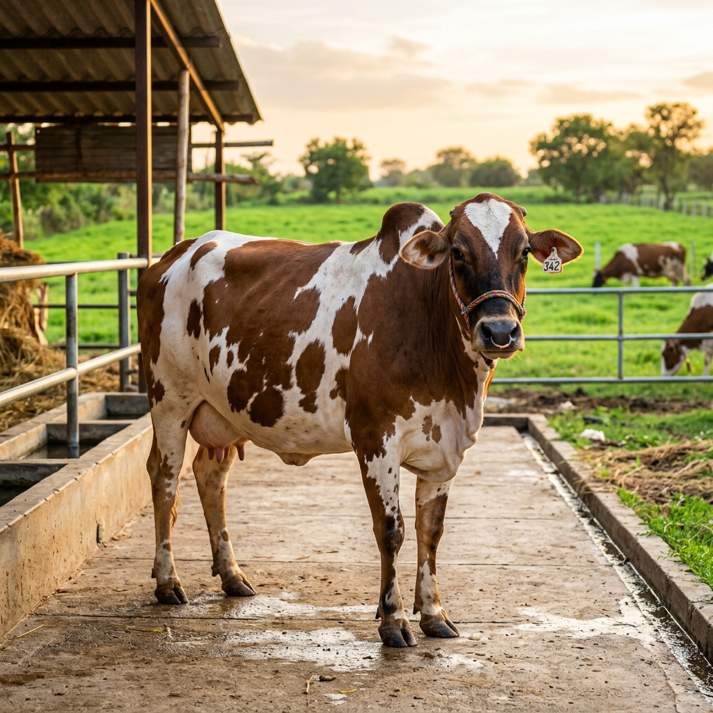 Crossbreed Cow
